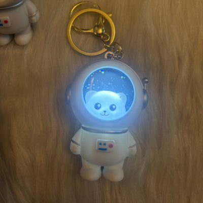 Cute bear Astro Light keychain random designs