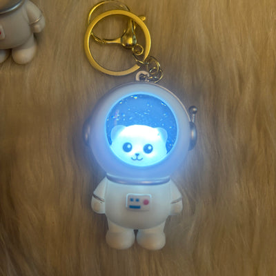 Cute bear Astro Light keychain random designs