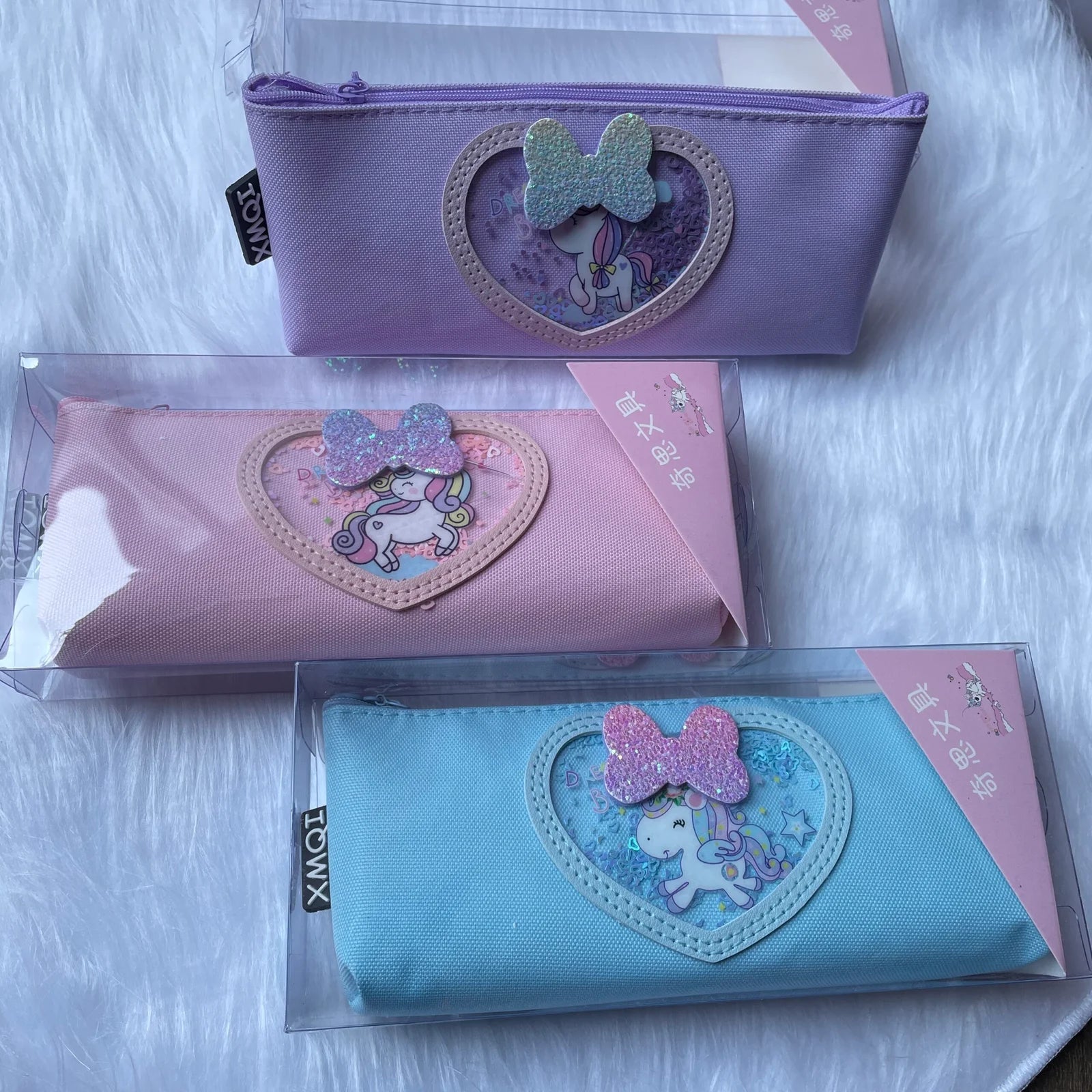 Premium Unicorn glitter pouch