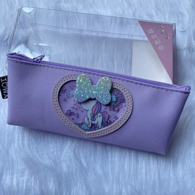 Premium Unicorn glitter pouch