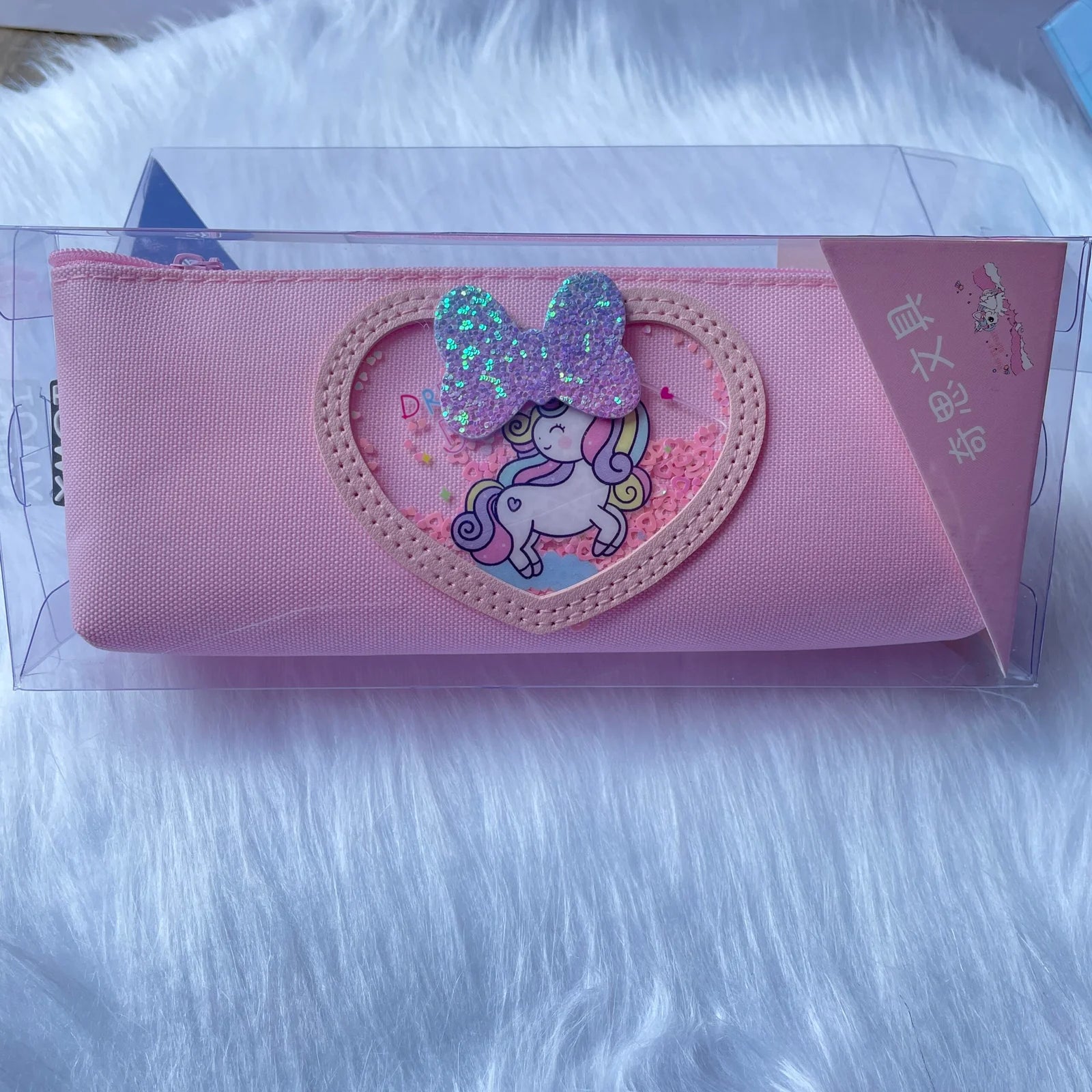Premium Unicorn glitter pouch
