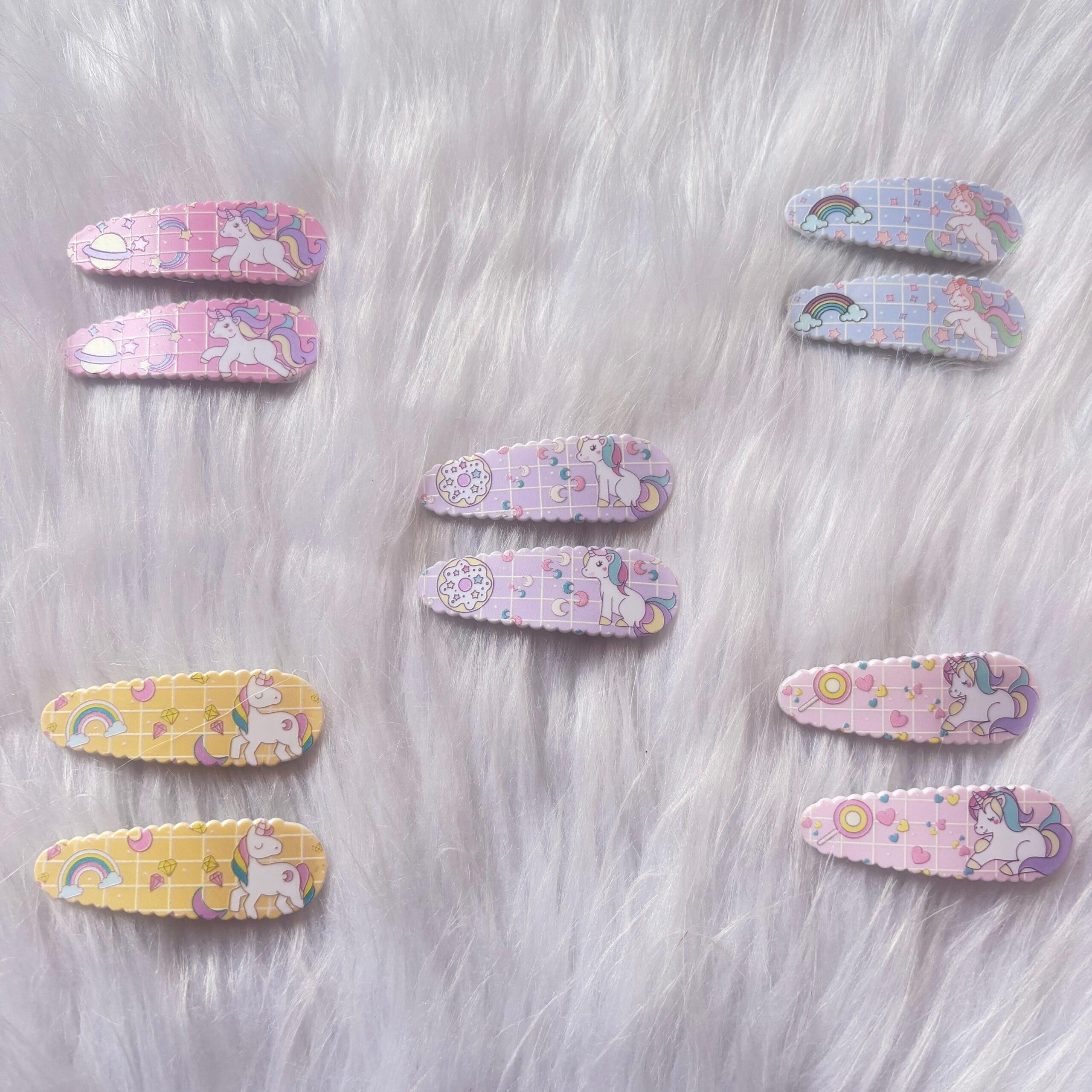 Cute unicorn tic tac set of 2 or 3 pairs