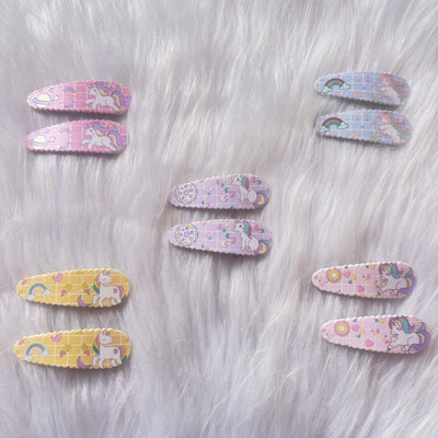 Cute unicorn tic tac set of 2 or 3 pairs
