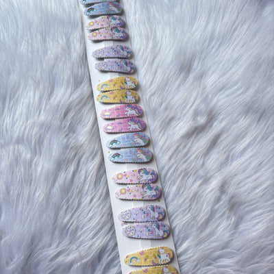 Cute unicorn tic tac set of 2 or 3 pairs
