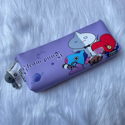 BTS keychain pouch