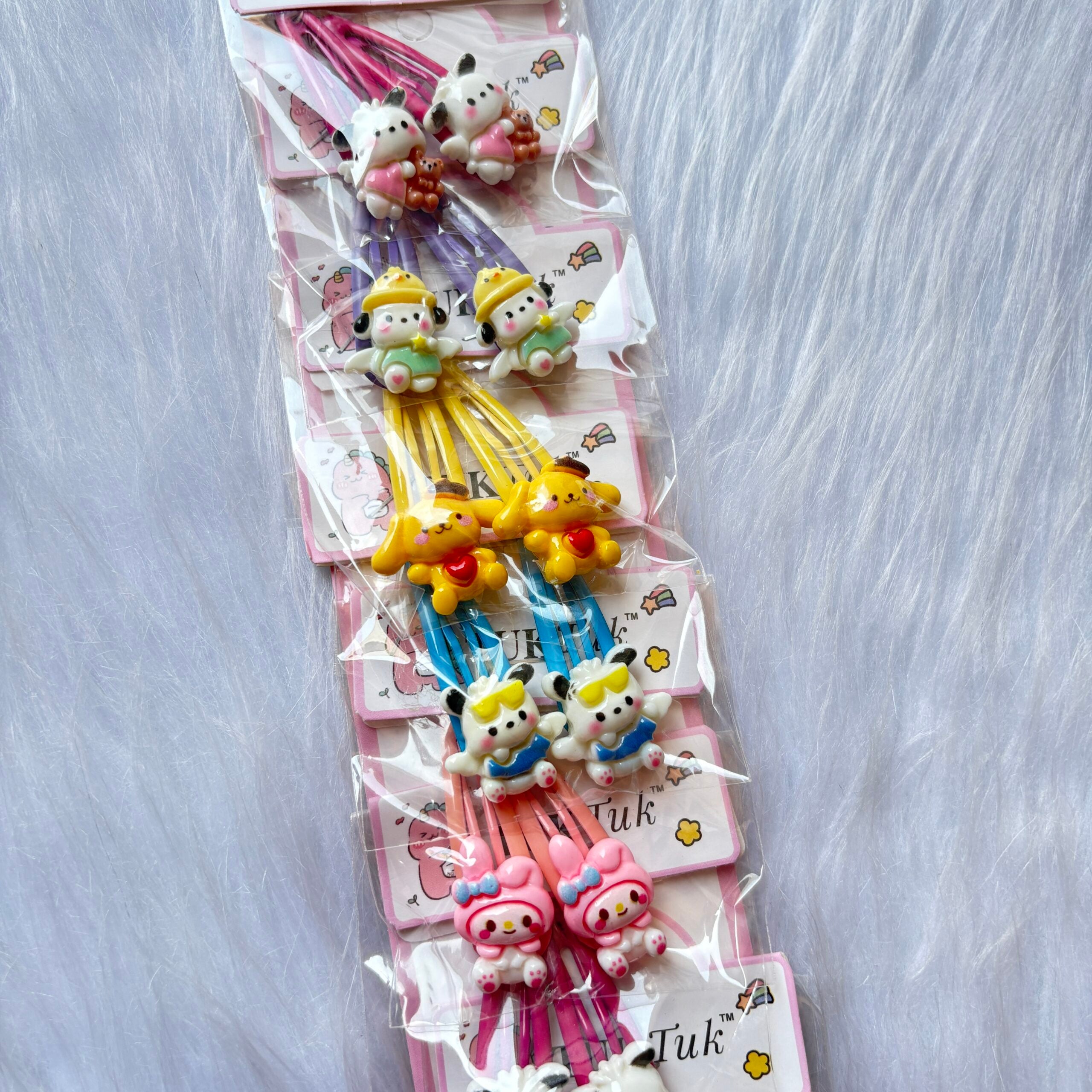 Kuromi tic tac for kids set of two pairs