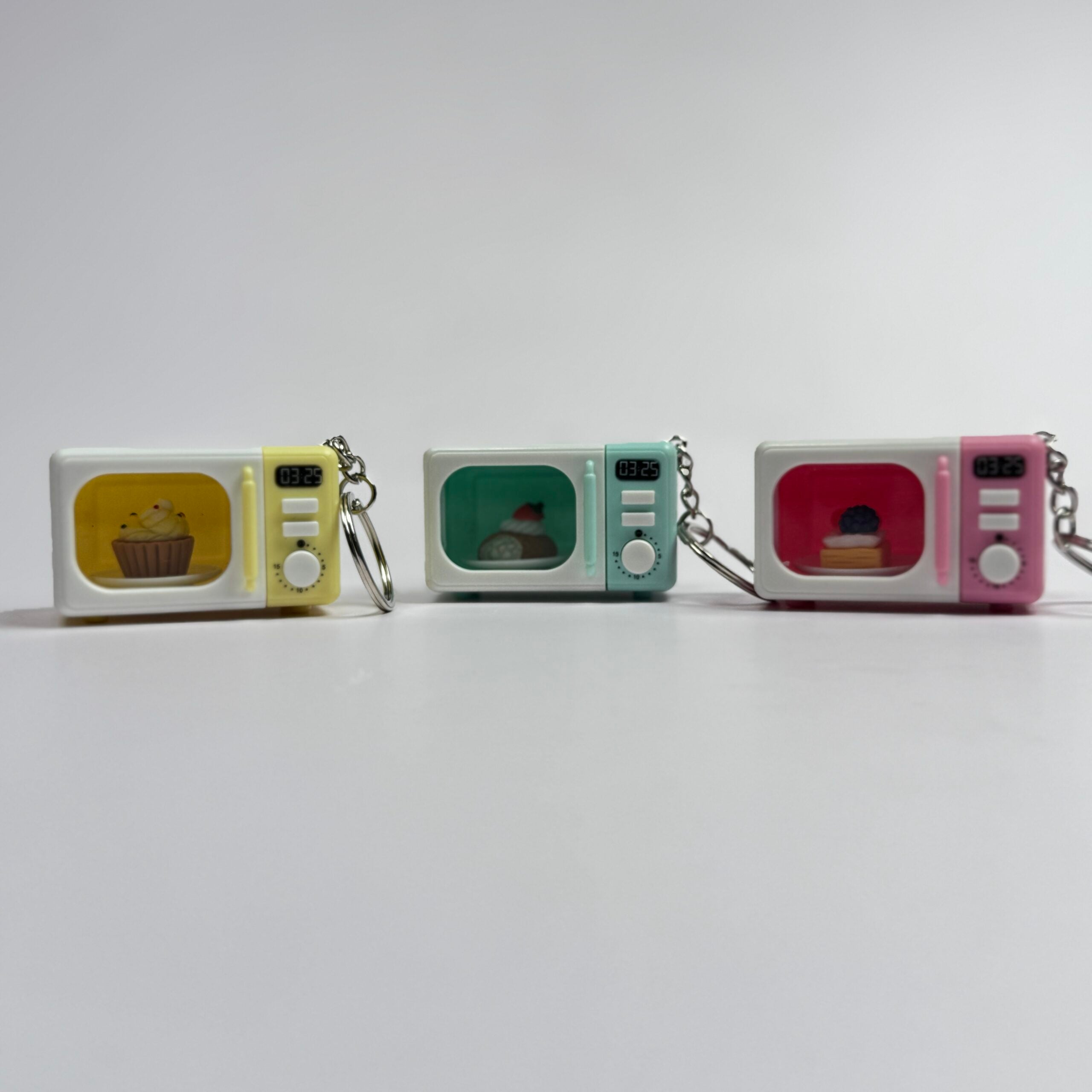 Interactive Miniature Microwave Keychain