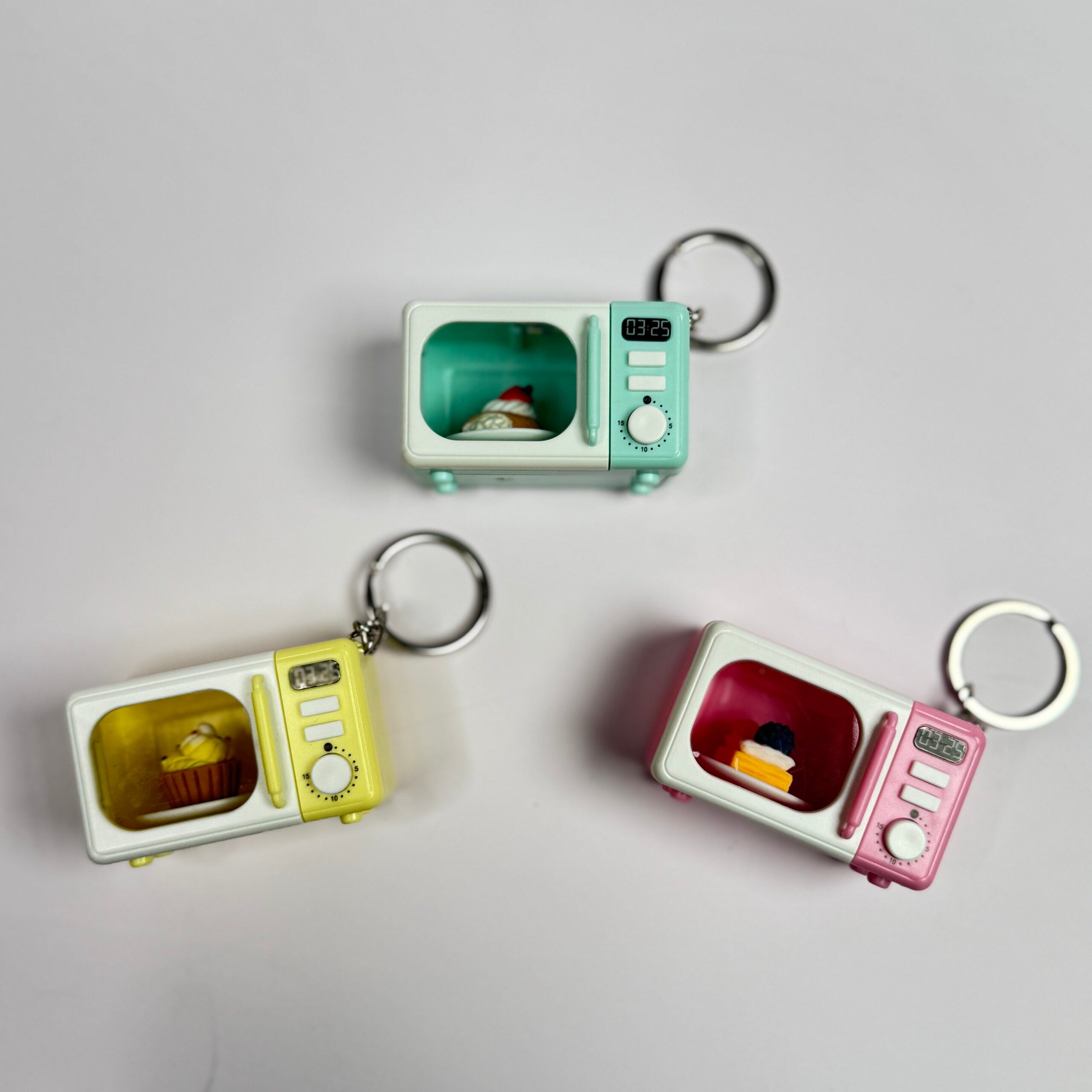 Interactive Miniature Microwave Keychain