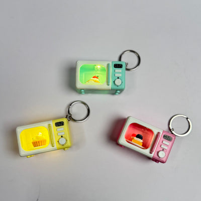 Interactive Miniature Microwave Keychain