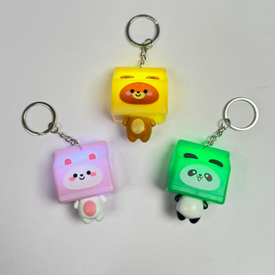 Takeaway Bag Animal Light Keychain