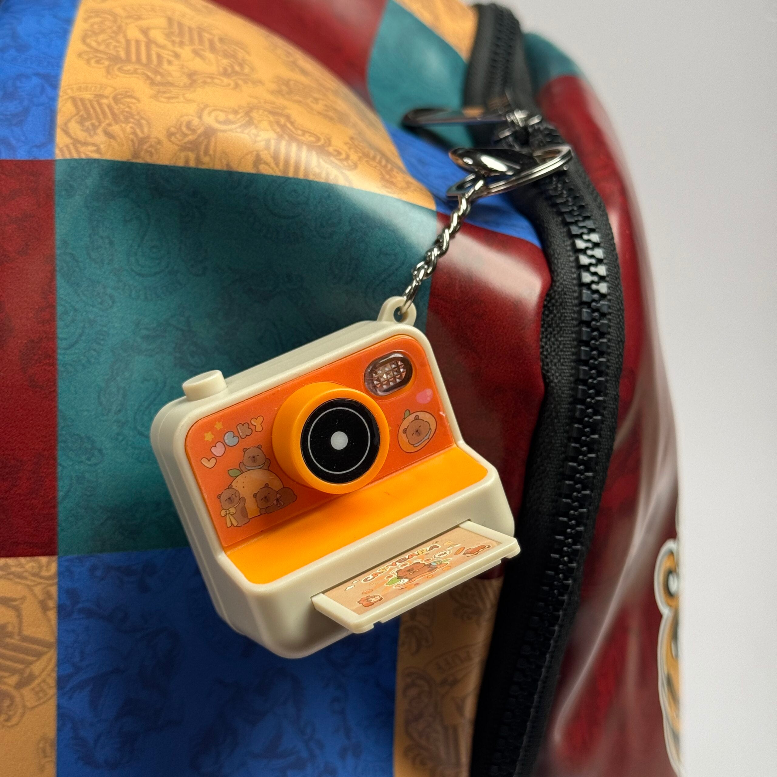 Polaroid Camera Flash Keychain