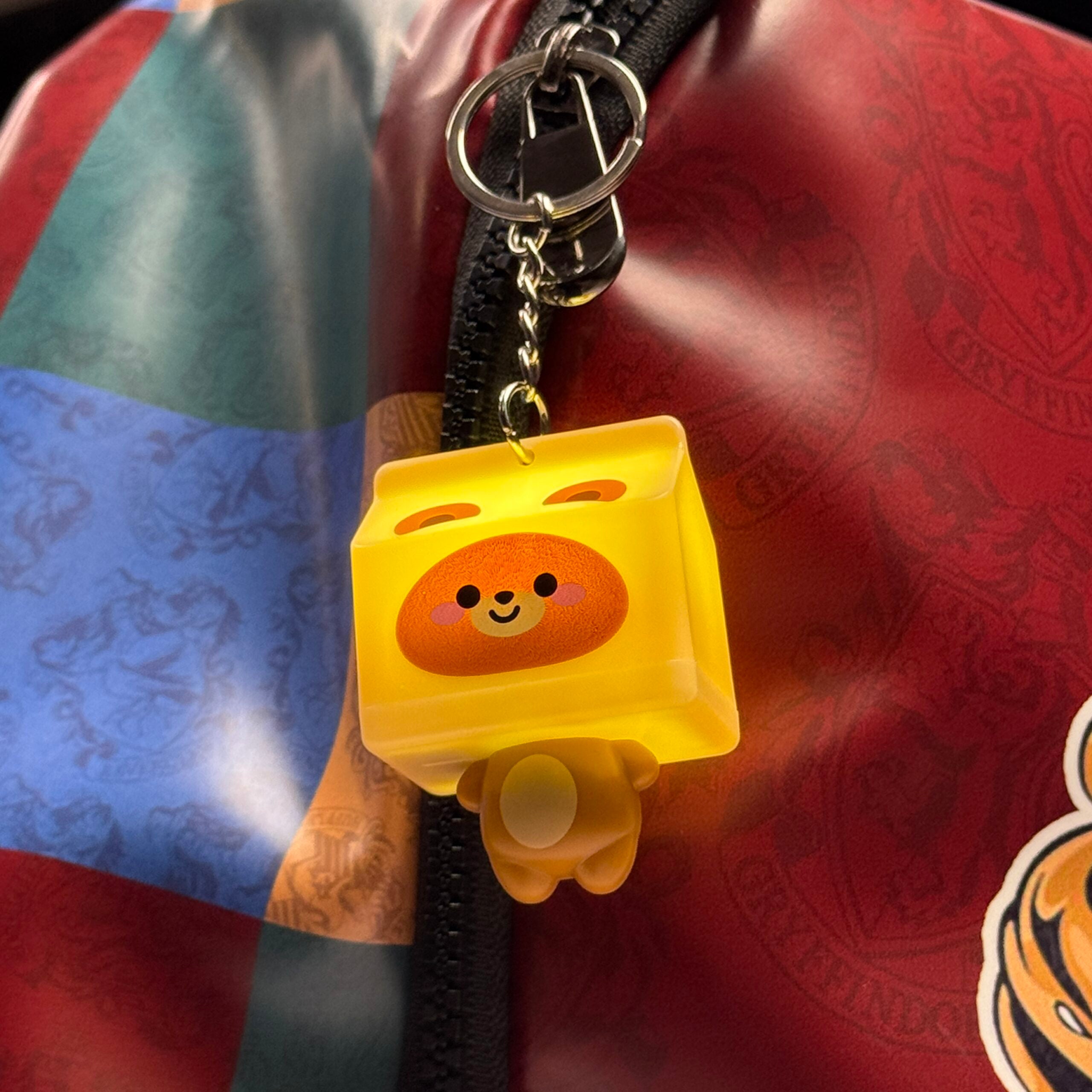 Takeaway Bag Animal Light Keychain