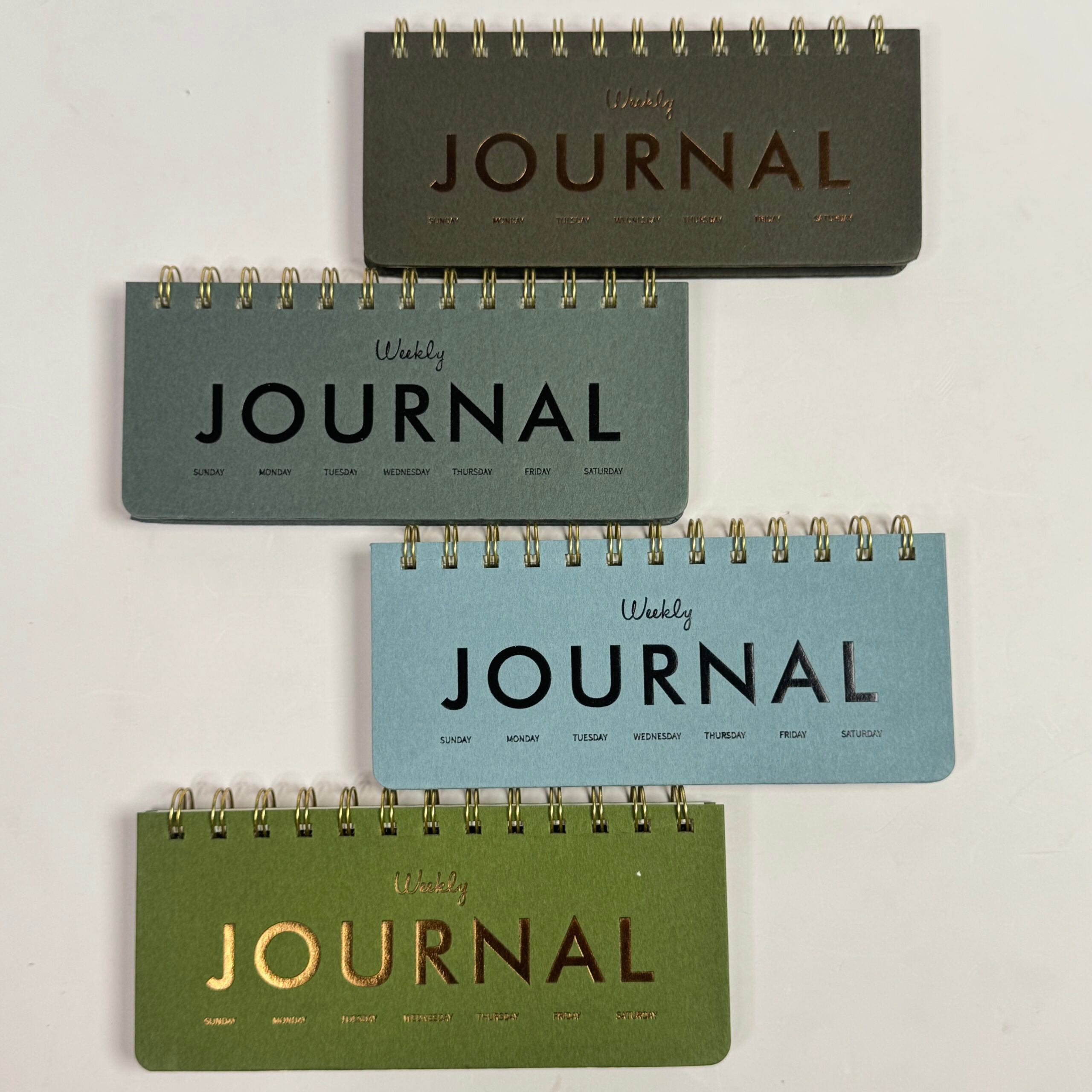 Weekly planner journal