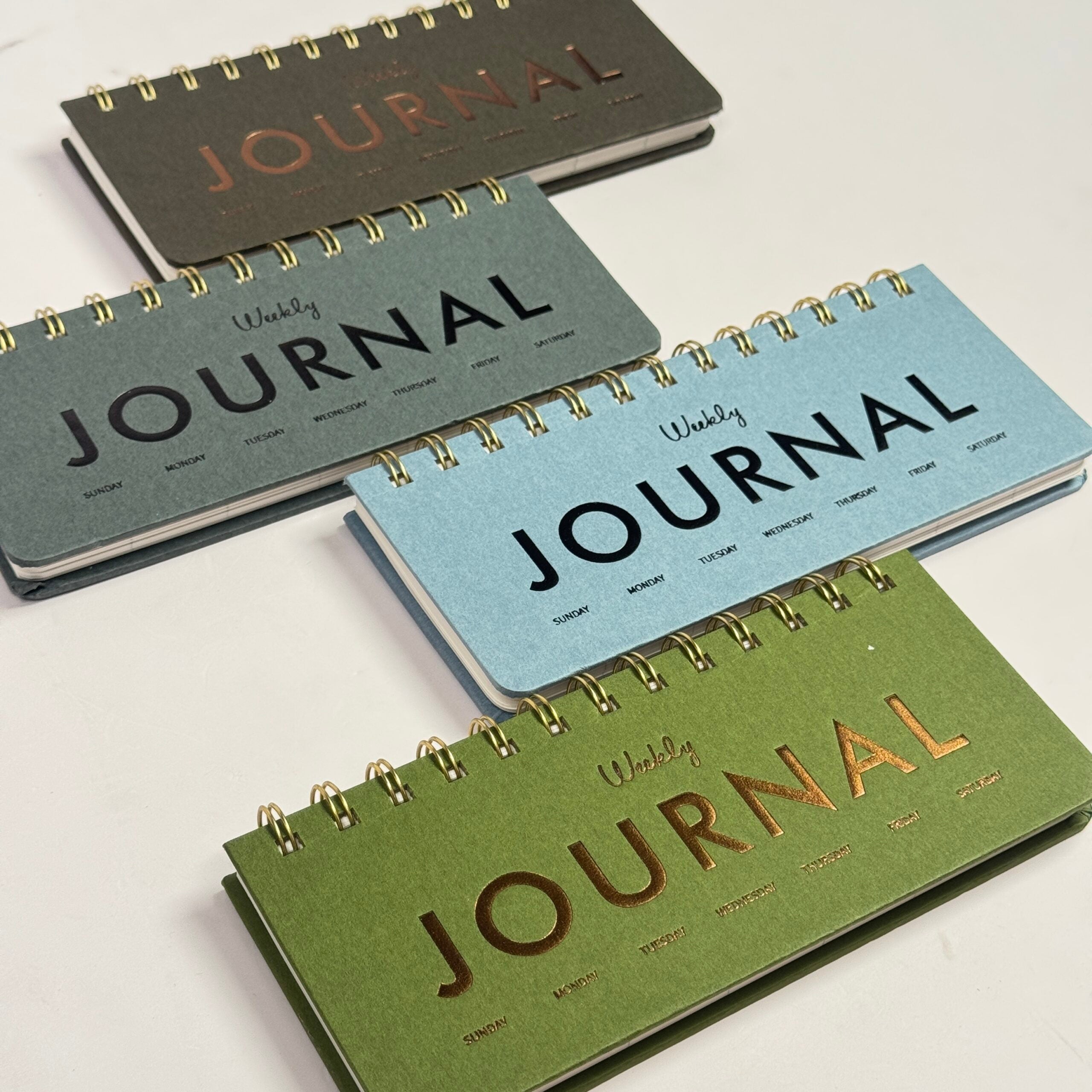Weekly planner journal