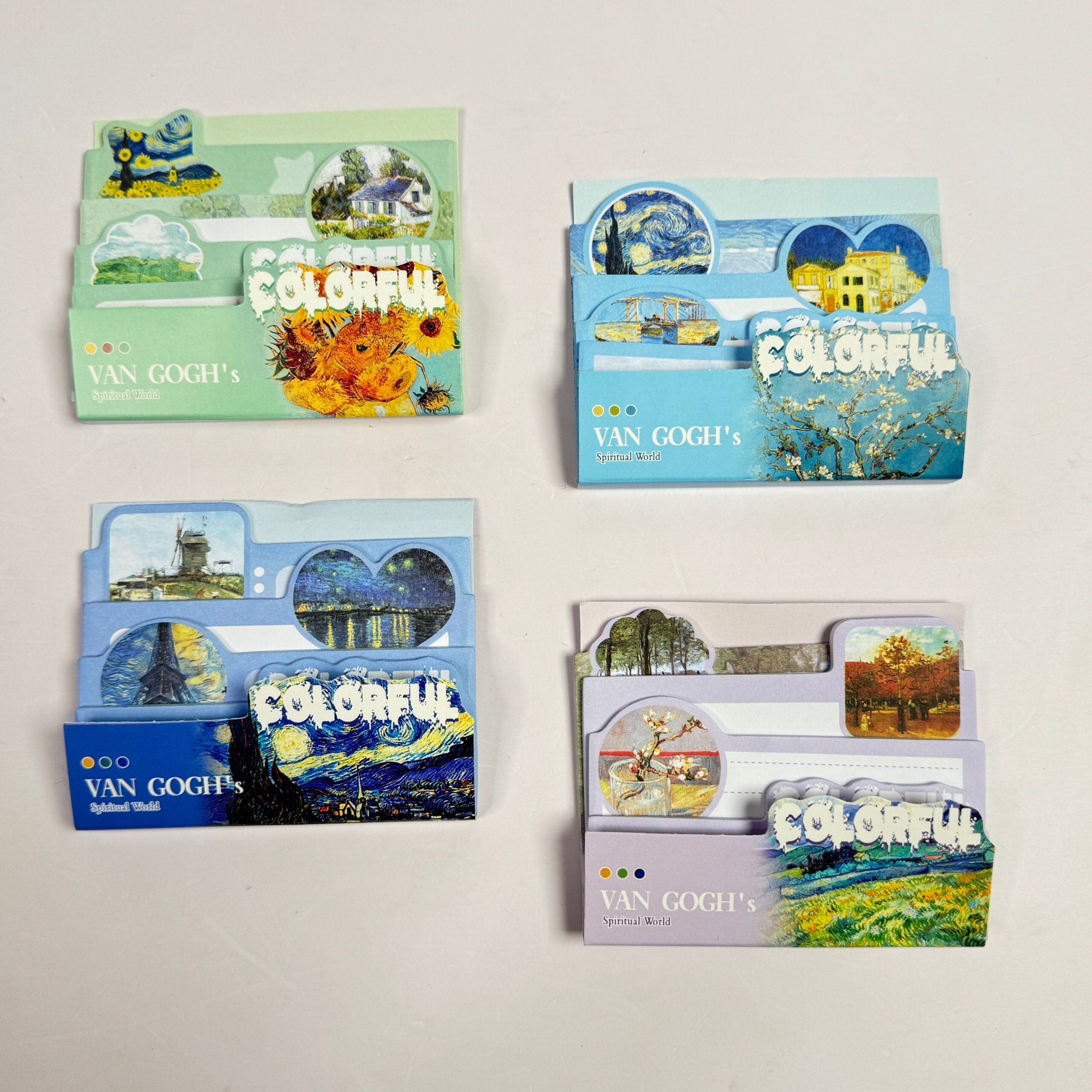 Van Gogh theme sticky notes