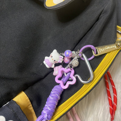 Cute kitty bag charms