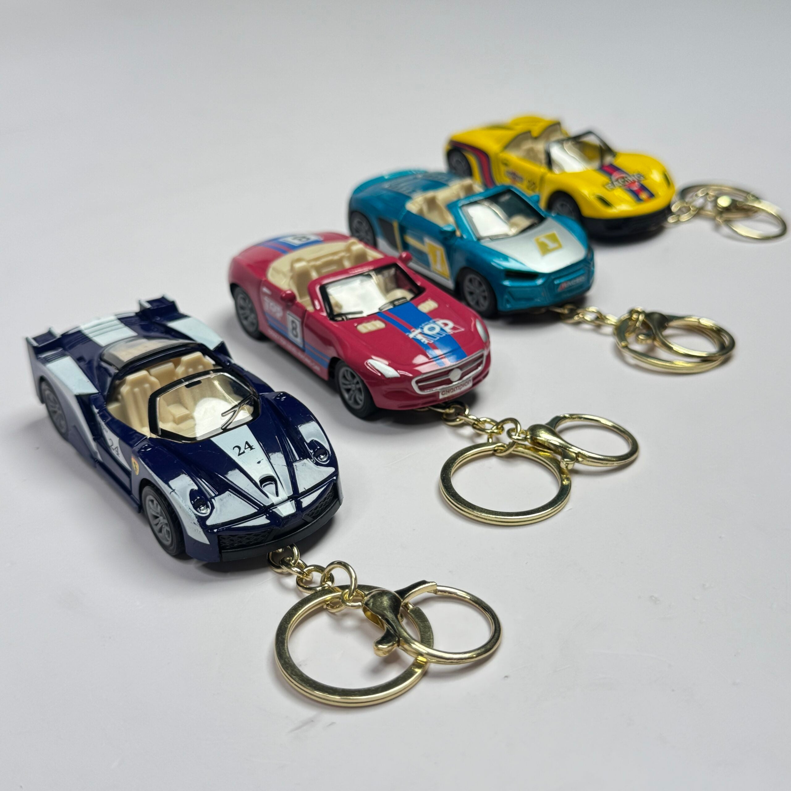 Die cast Car Keychain with Doors opening