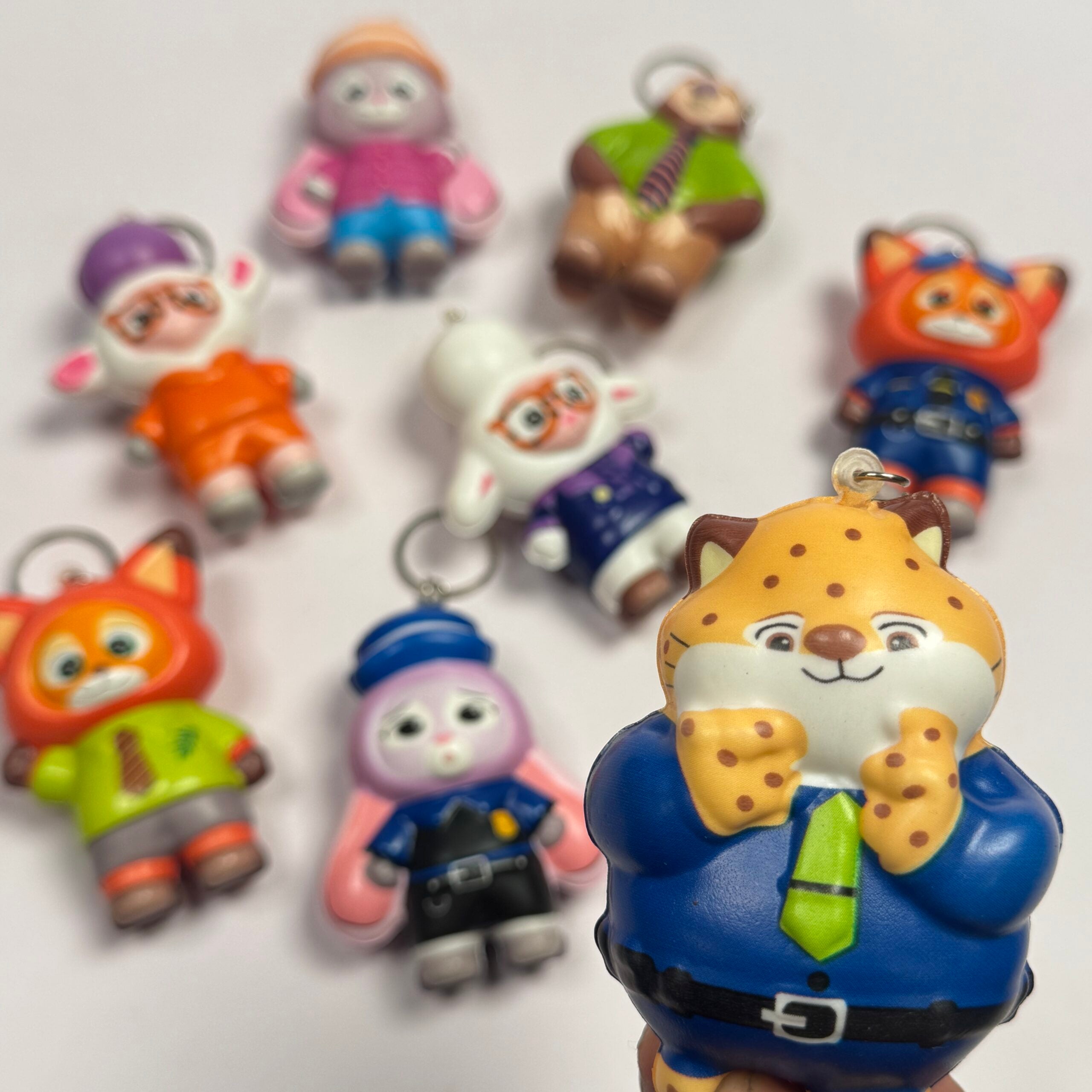 Zootopia Plushie Keychain
