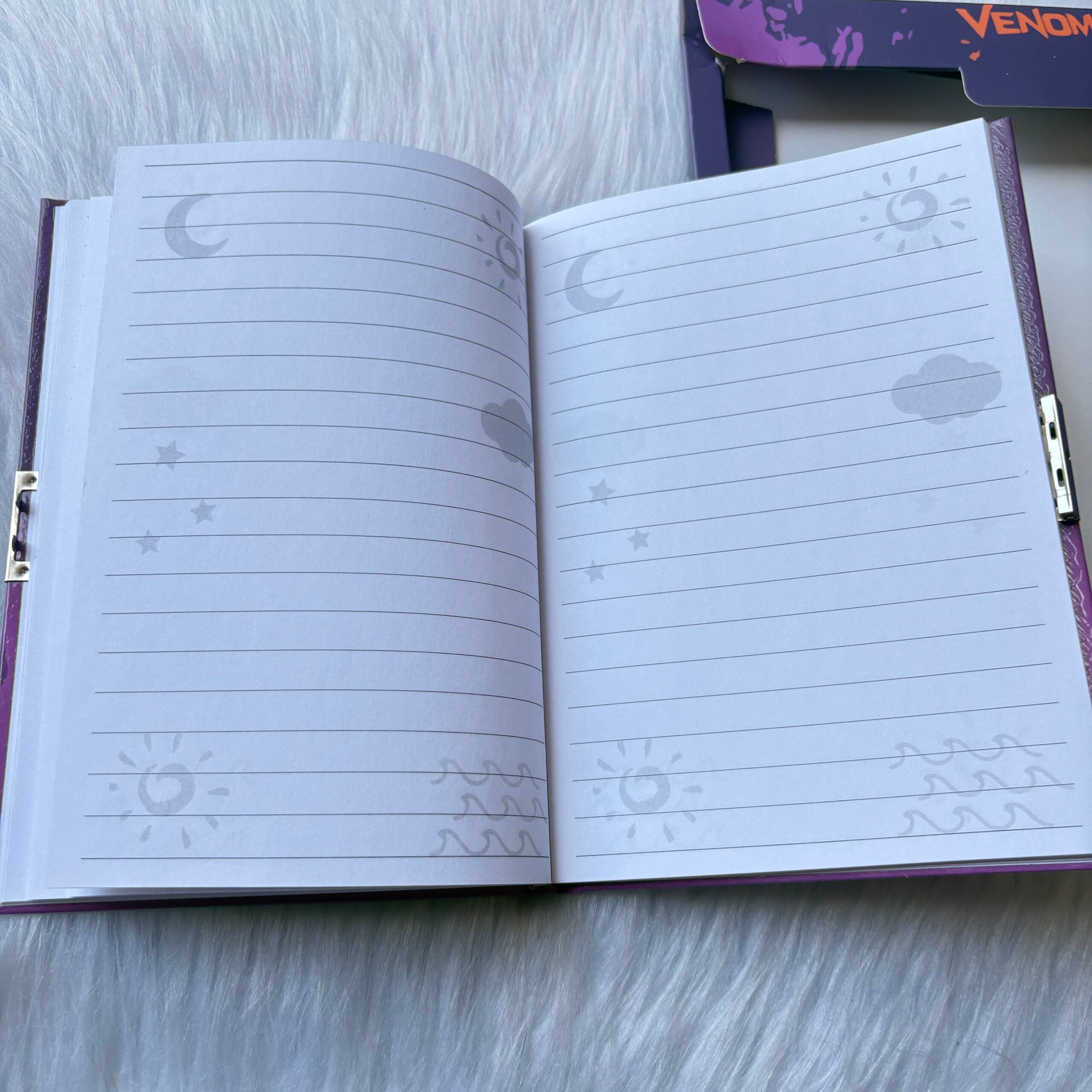 Super Hero’s Lock Diary