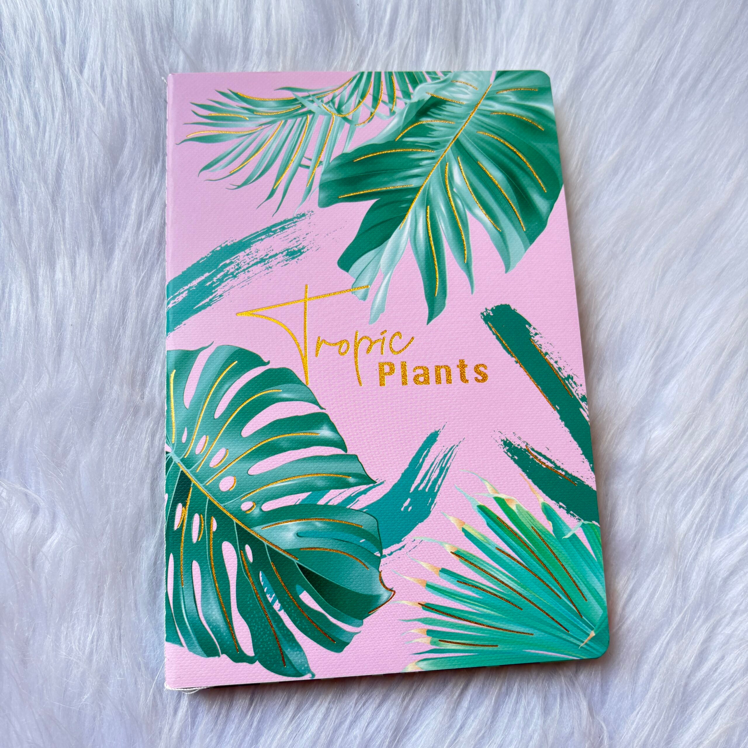 Leaf Print Diary (Set of 3)