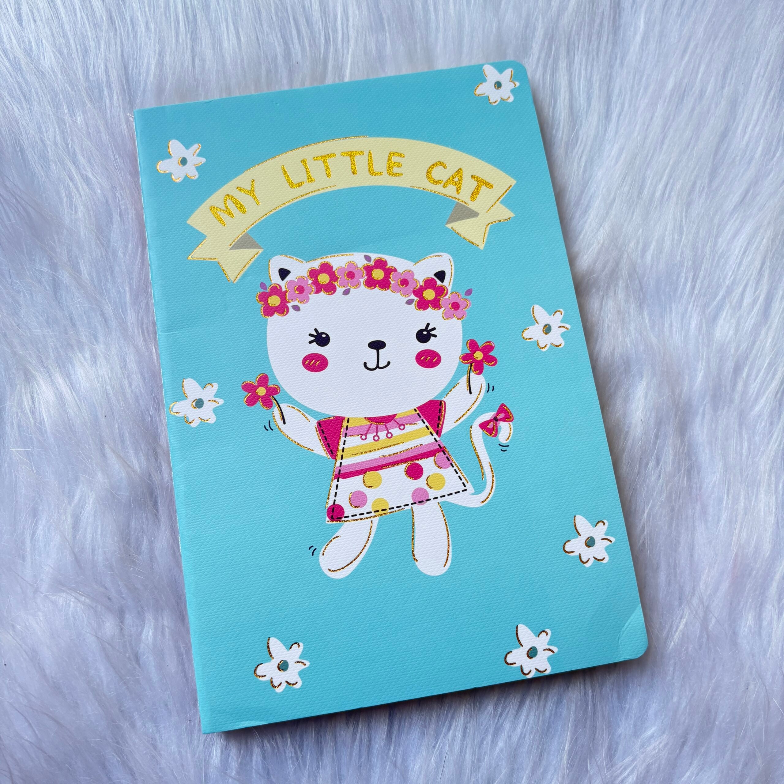 Cat Ruled Diary (Set of 3)