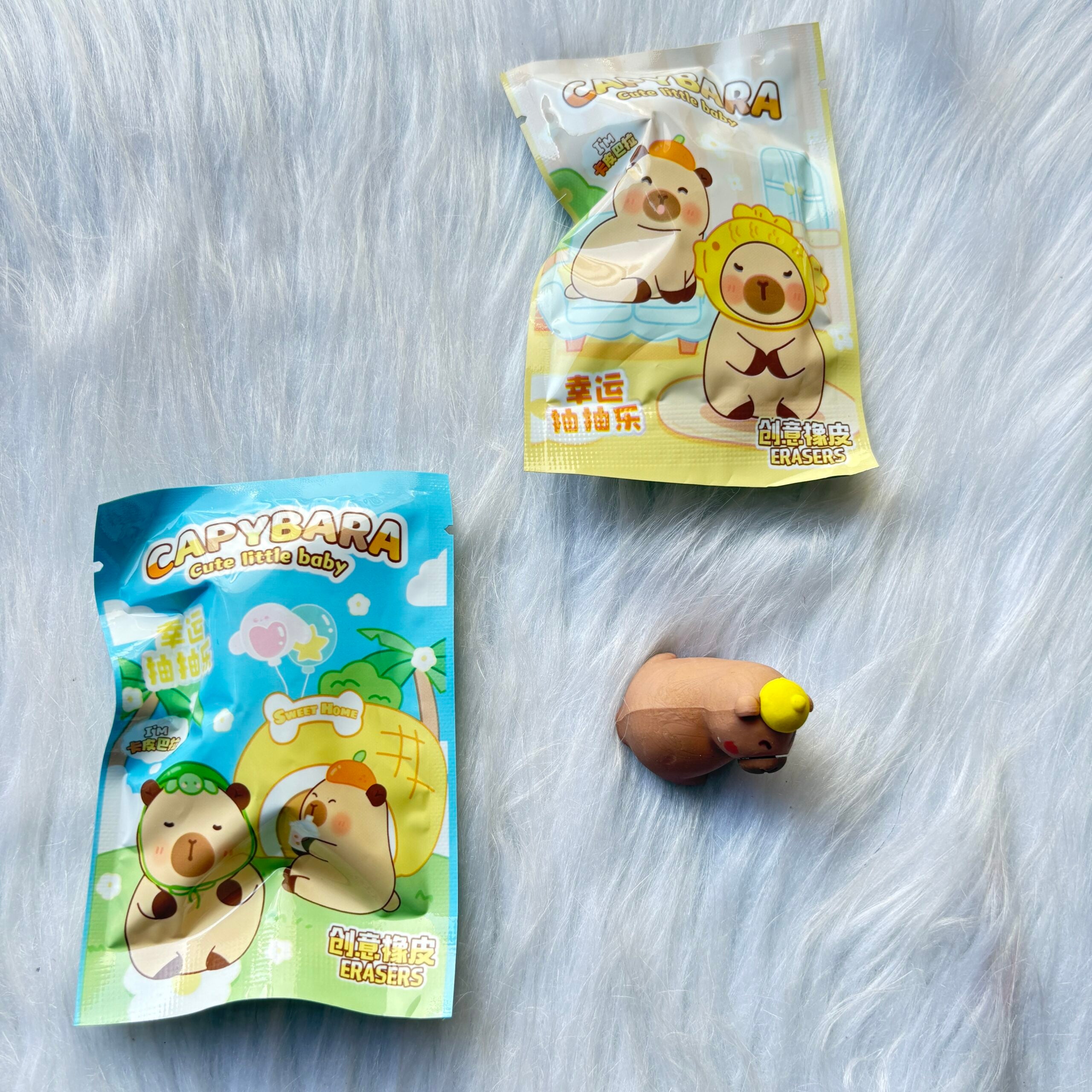 Capybara surprise Eraser