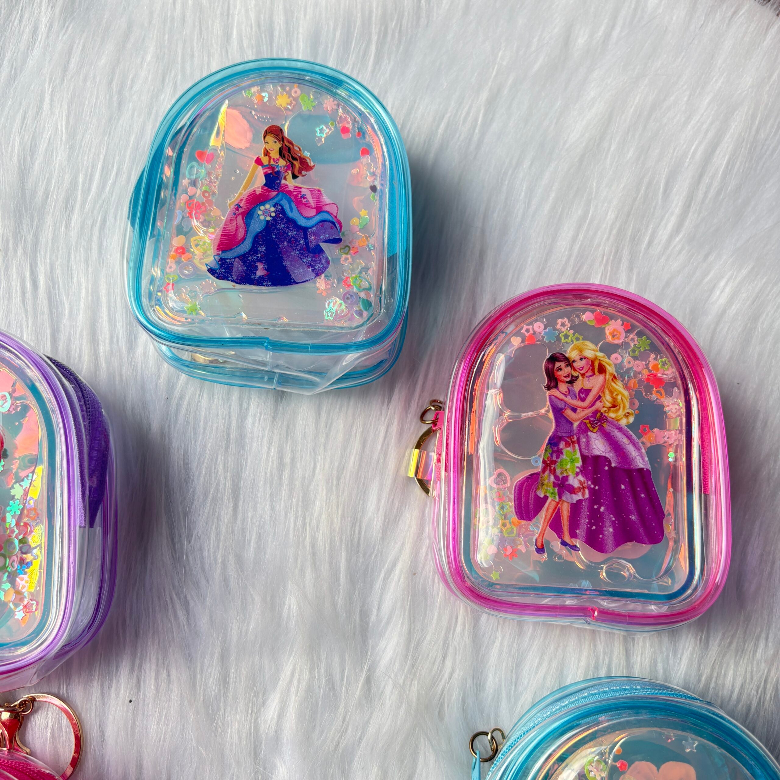 Princess Water Glitter Coin Pouch