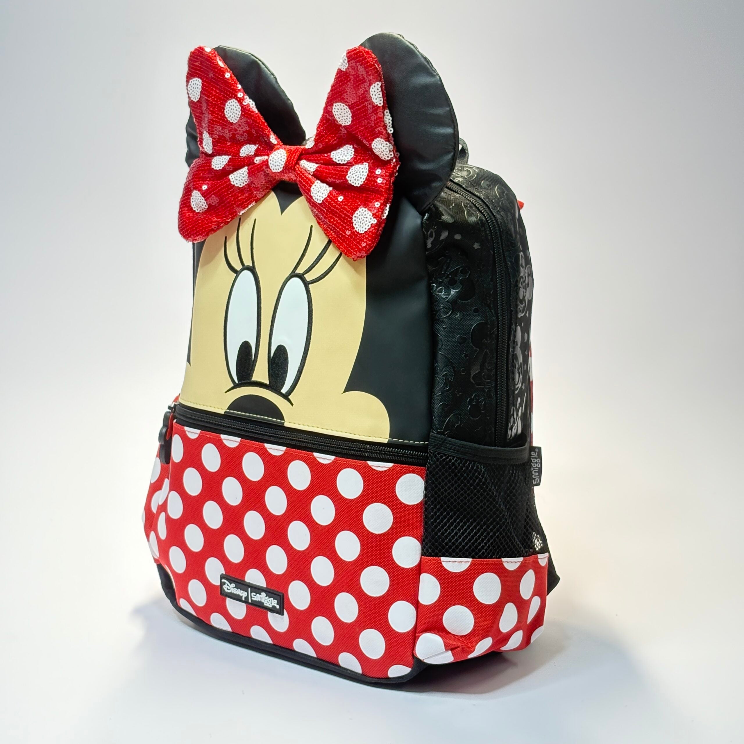 Minnie Mouse Smiggle Hoodie Kids Backpack 14Inch