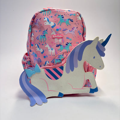 Cute Unicorn Hoodie Backpack For Kids