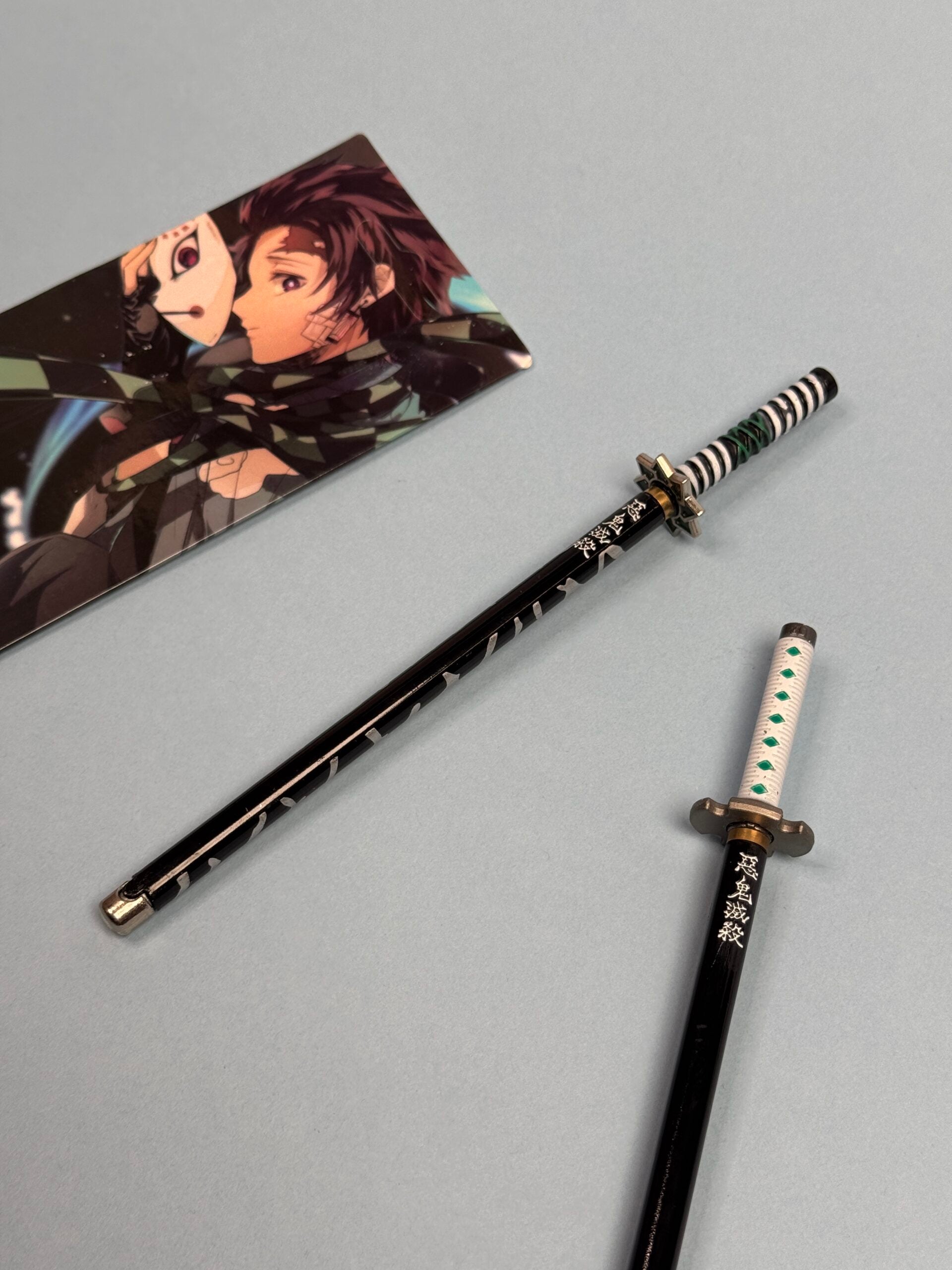 Metal Katana Pen with two refills