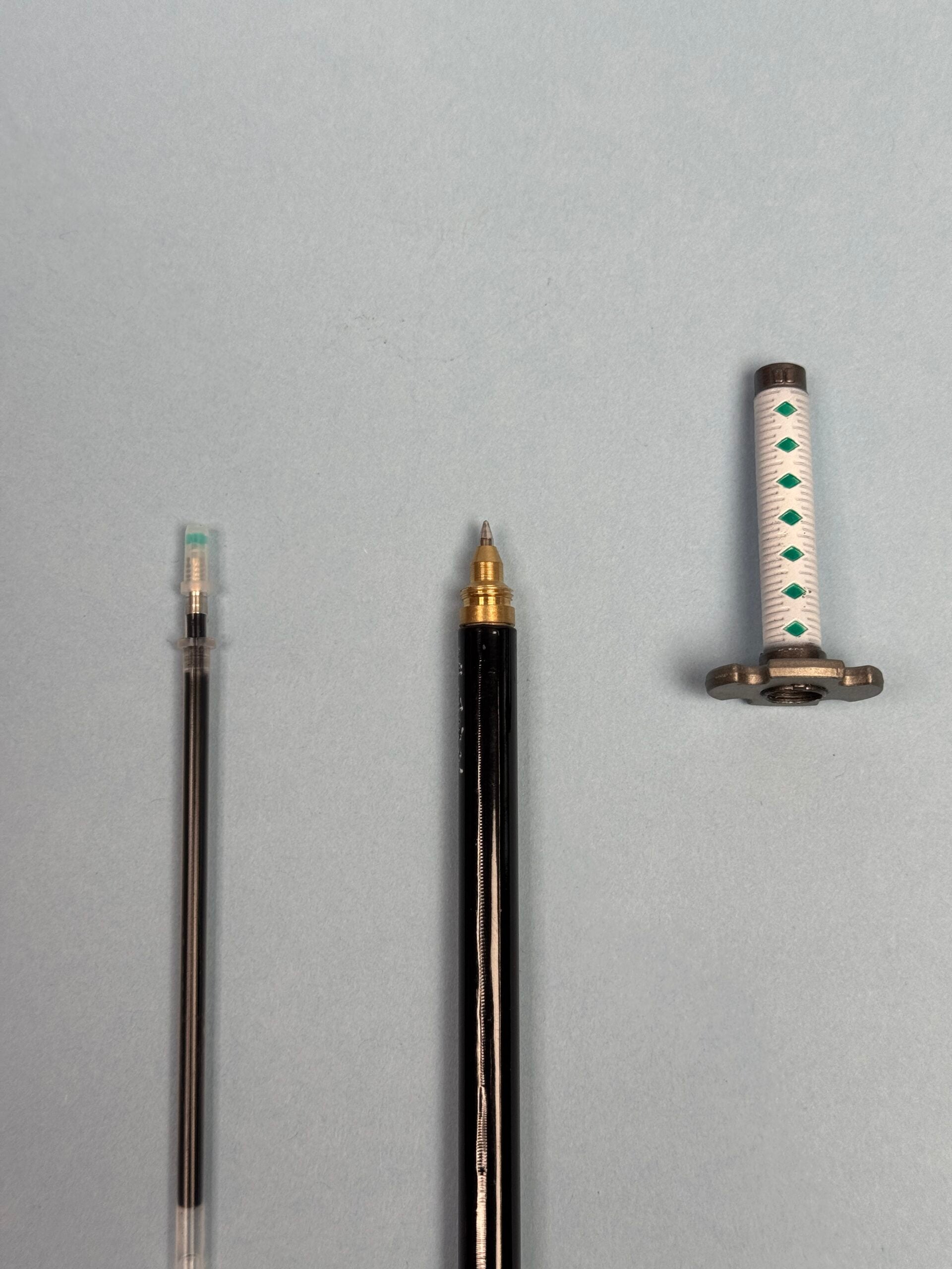Metal Katana Pen with two refills