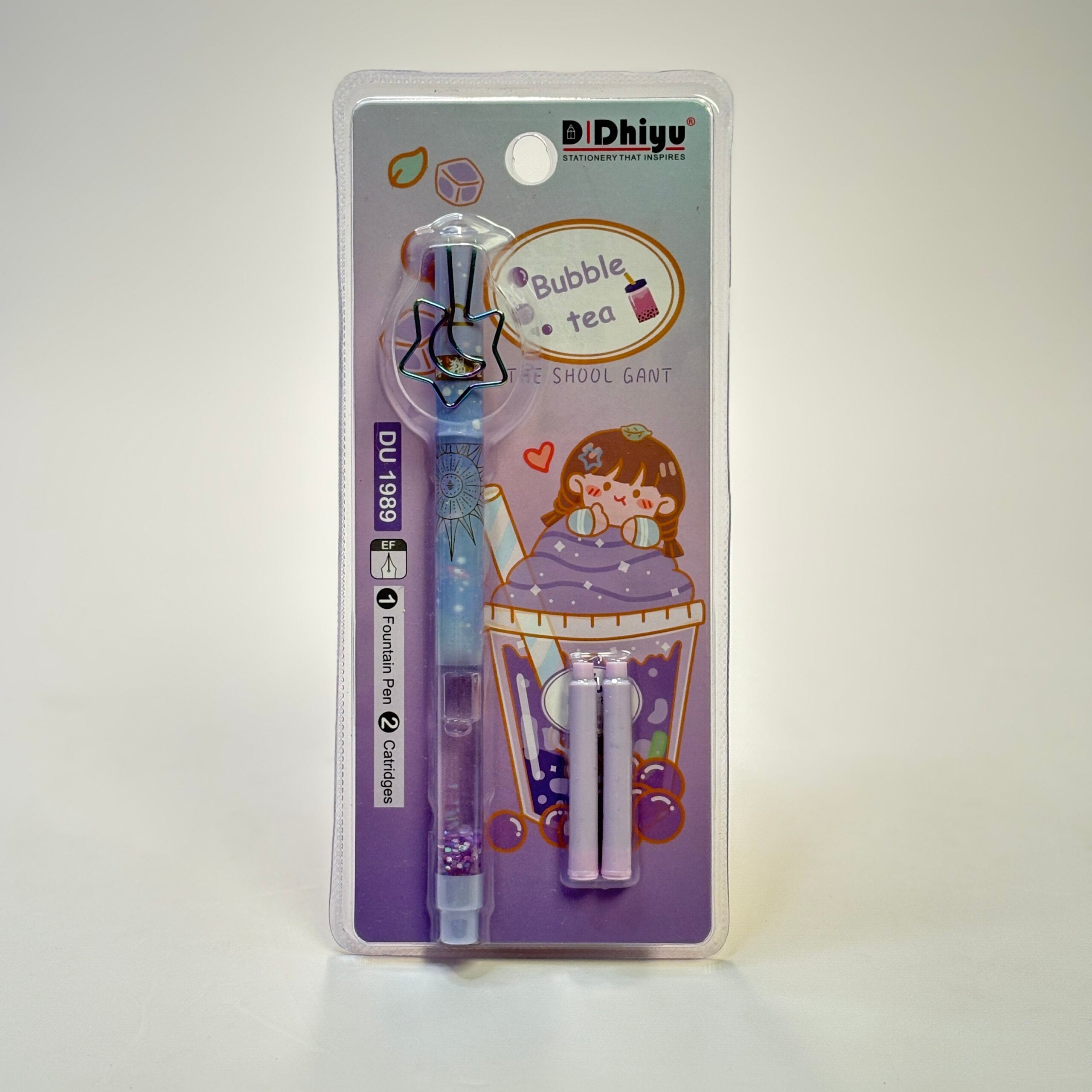 Water Glitter Fountain Pen (Random)