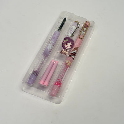 2 in 1 Cute Anime Theme Fountain Pen