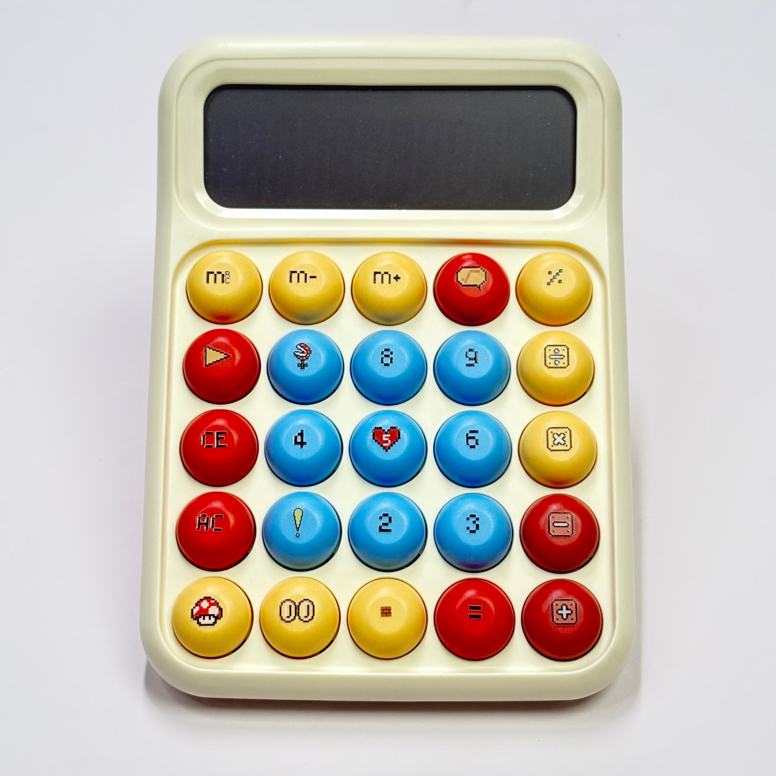Mario Theme Mechanical Calculator