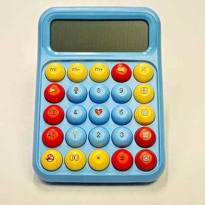Mario Theme Mechanical Calculator