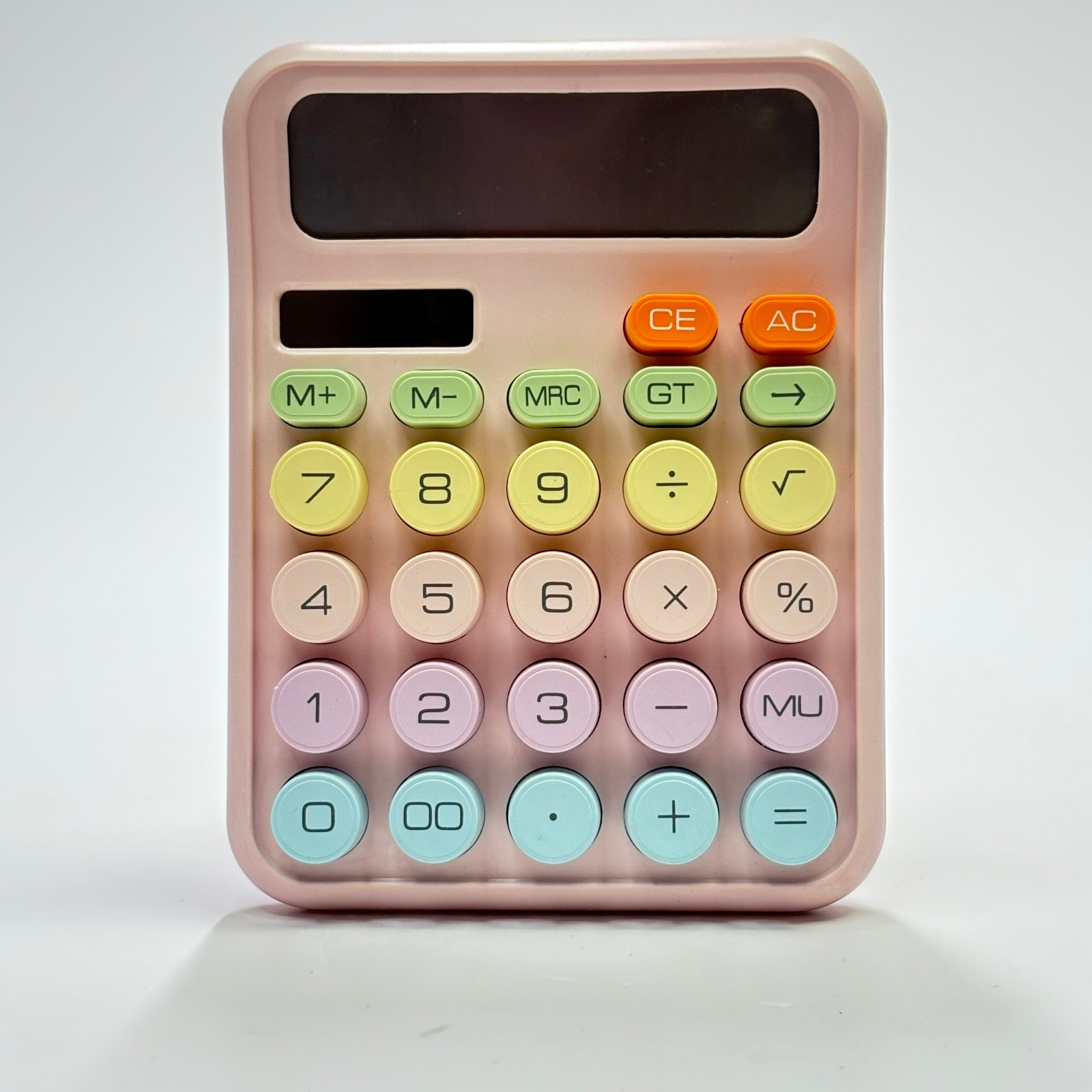 Pastel Mechanical Calculator