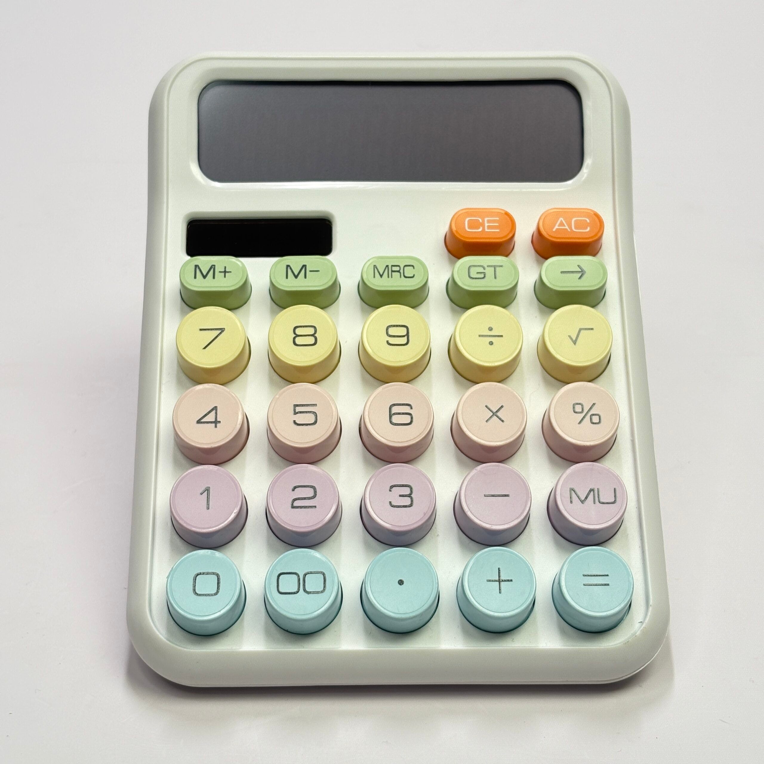 Pastel Mechanical Calculator