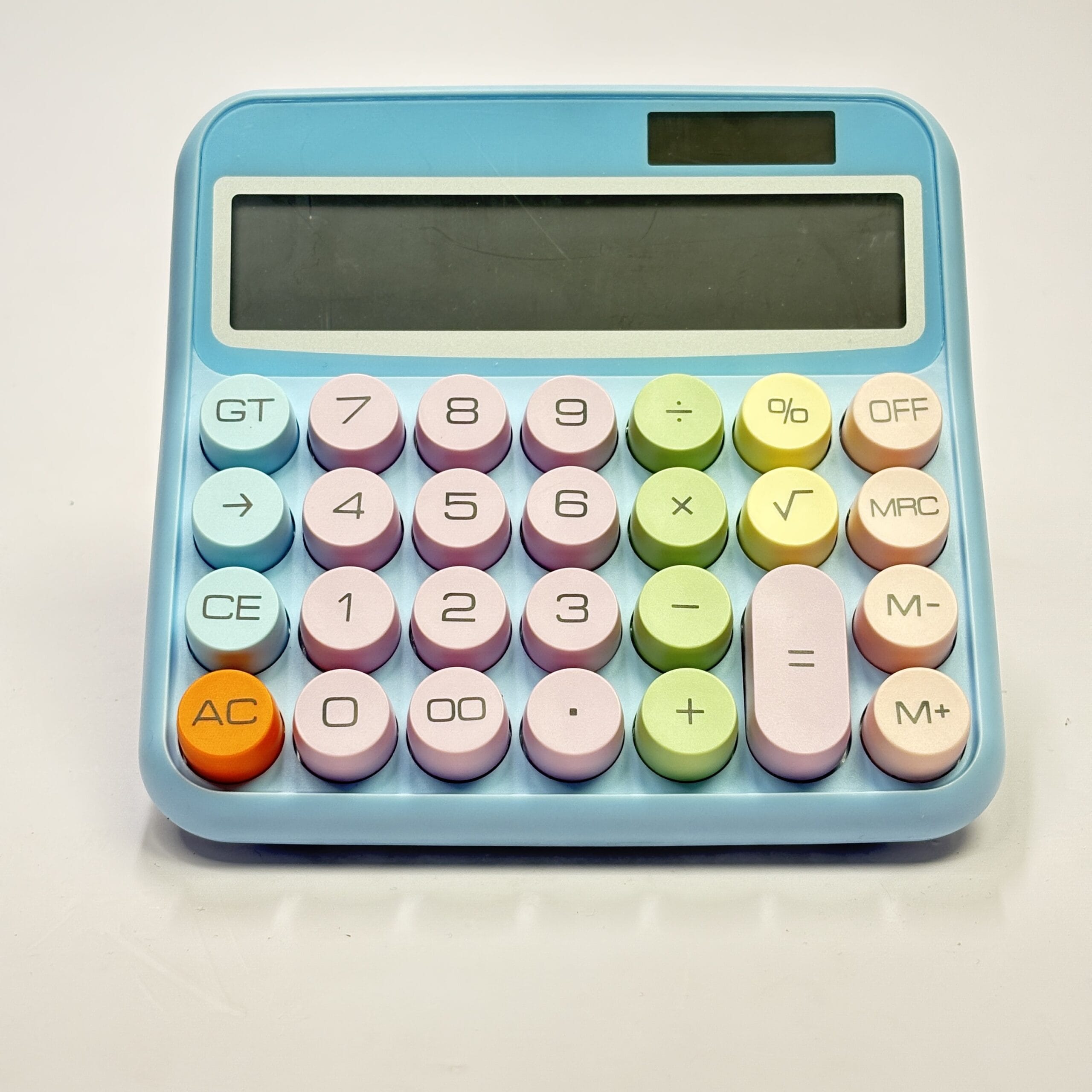 Pastel Mechanical Calculator