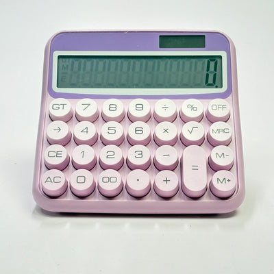 Solid Color Mechanical Calculator