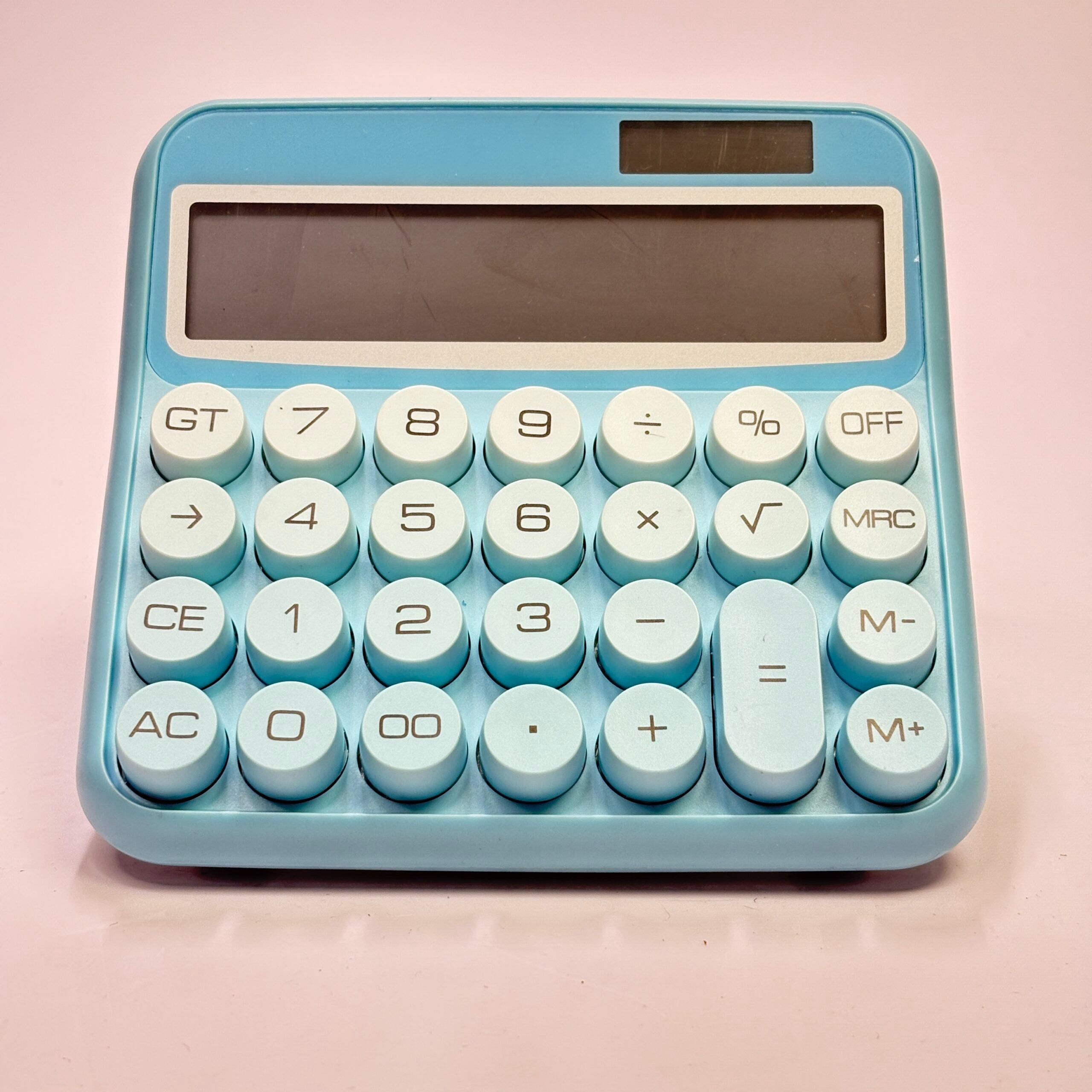 Solid Color Mechanical Calculator