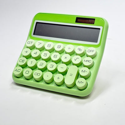 Solid Color Mechanical Calculator