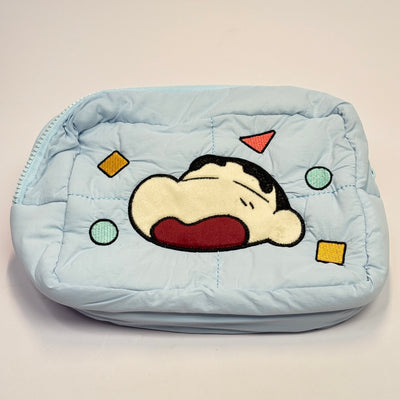 Shinchan storage pouch blue colour