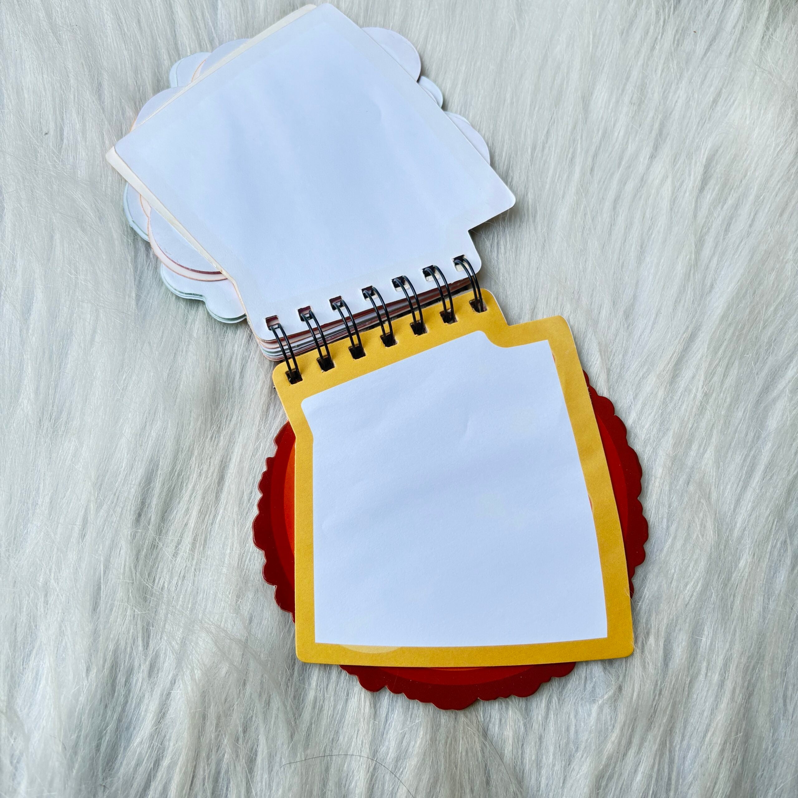 Burger and sandwich notepads