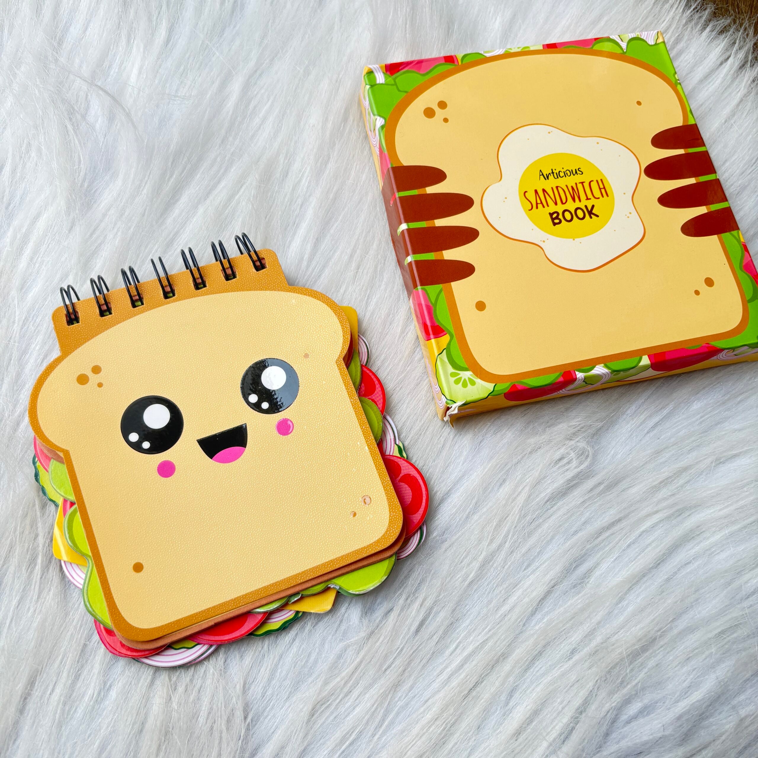 Burger and sandwich notepads