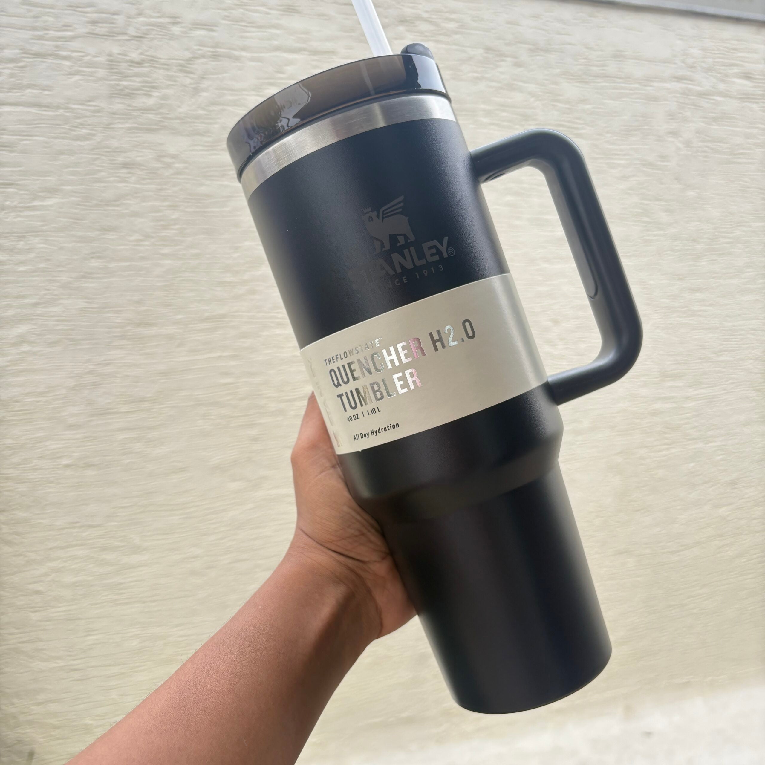 Classy Black Stanley Tumblers