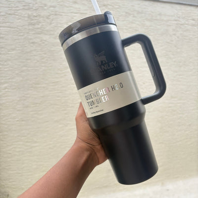 Classy Black Stanley Tumblers