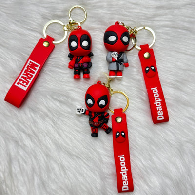 Wolverine vs Deadpool keychain