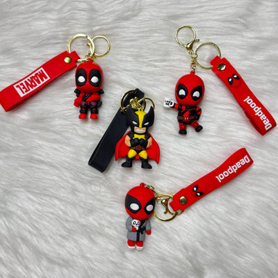 Wolverine vs Deadpool keychain