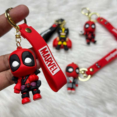 Wolverine vs Deadpool keychain