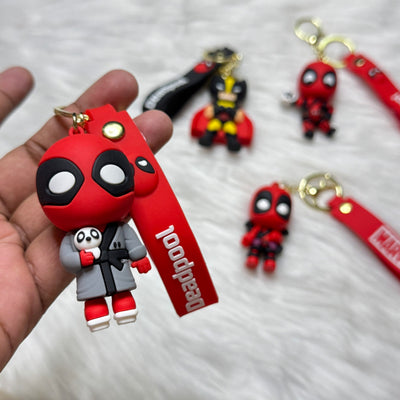 Wolverine vs Deadpool keychain